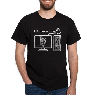 Men's I Game on Linux! Mage T-Shirt